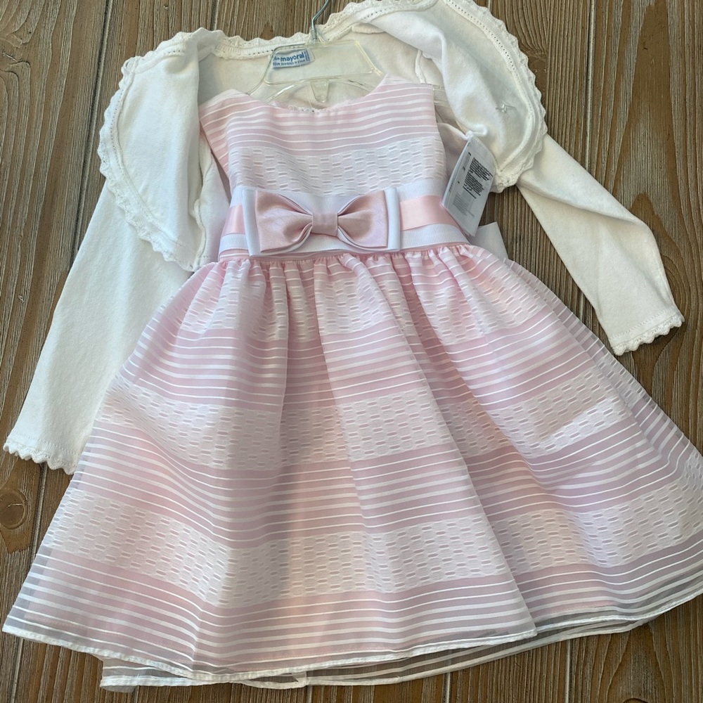 NWT mayoral dress and sweater